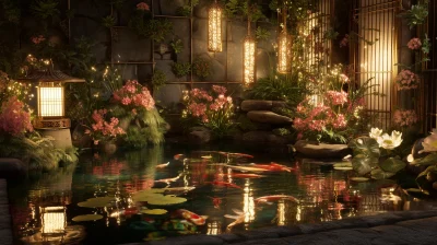 Serene Japanese Zen Garden
