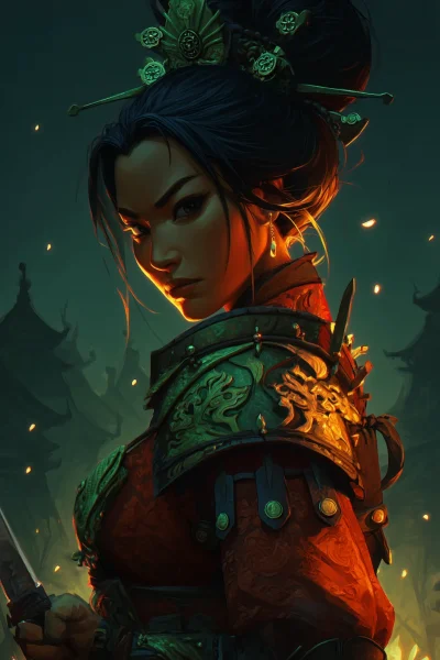 Noble Female Warrior