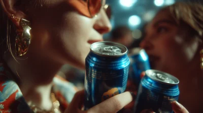 Blue Cans Together
