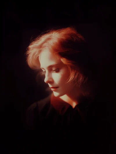 Greta Garbo Portrait