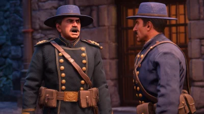 Colonel and Soldier