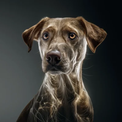 Surreal Dog Portrait