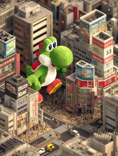 Isometric City Yoshi