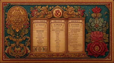 Intricate Vedic Design