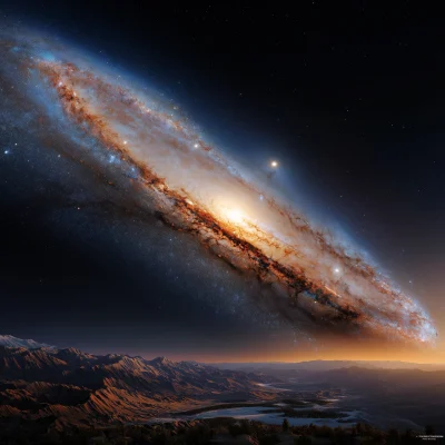 Hyper Realistic Milky Way