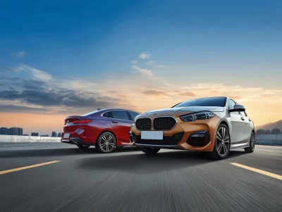 Cars Facing Each Other