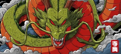 Fierce Shenlong Illustration