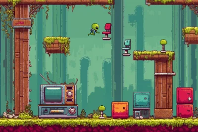 Colorful Alien Adventure