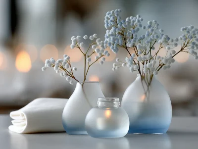 Elegant Dining Table Setup