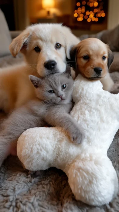 Playful Kitten Napping