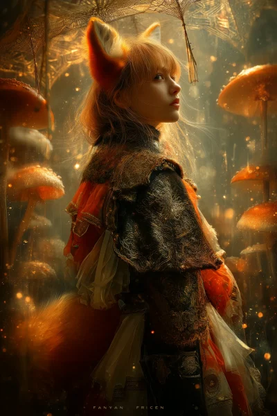 Enchanted Fox Girl