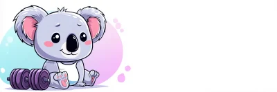 Cute Sporty Koala