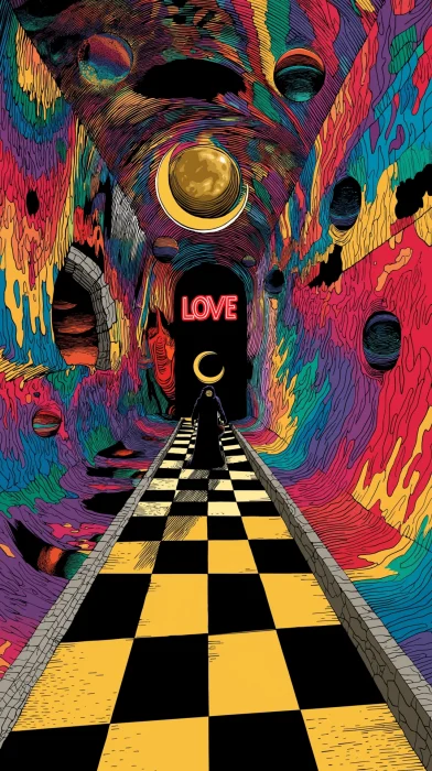 Psychedelic Hallway