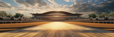 Ultra Realistic Hippodrome Horse Racing