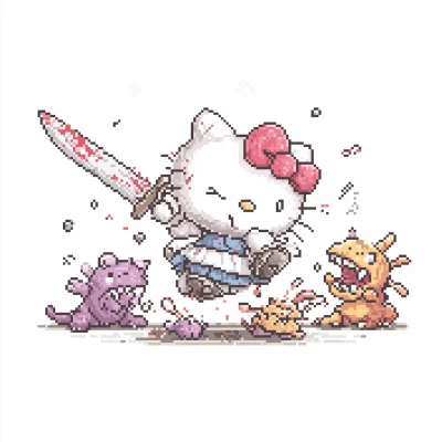 Hello Kitty Sword Battle