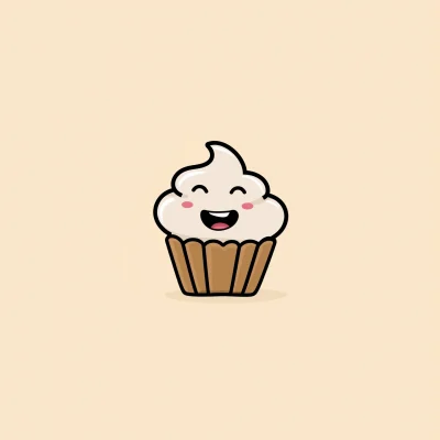 Laughing Cupcake