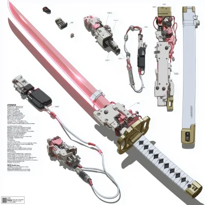 Cyberpunk Katana