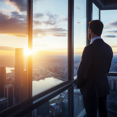 Confident Businessman
