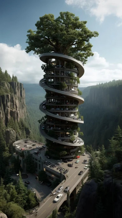 Giant Surreal Tree