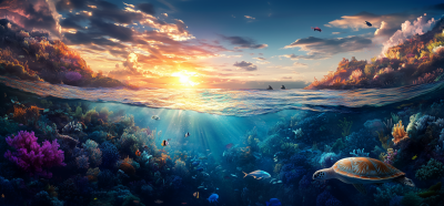 Ocean Nightscape