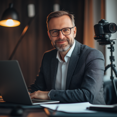 Confident Businessman