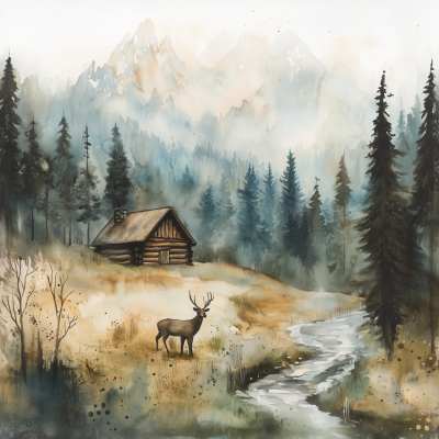 Soft Rolling Hills Landscape