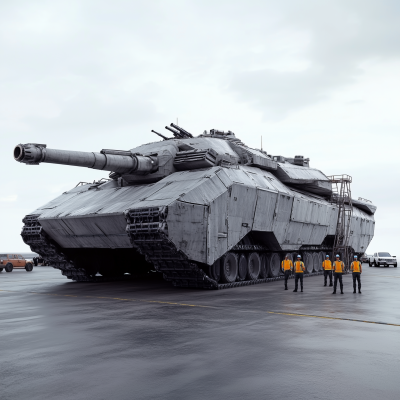 Gargantuan Futuristic Tank
