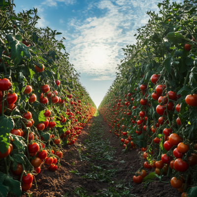 Vibrant Ripe Tomatoes