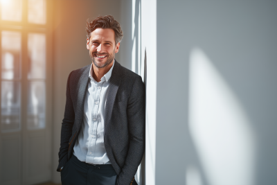 Smiling Corporate Professional