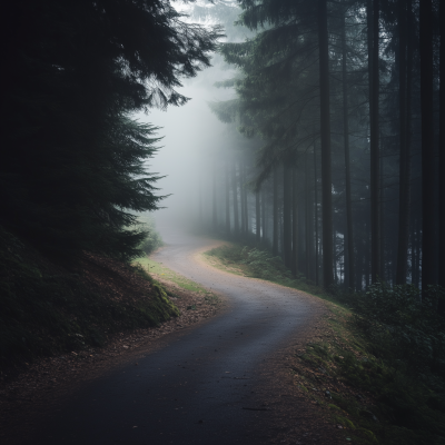 Mysterious Forest Trail