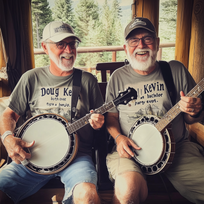 Banjo Buddies at a Party