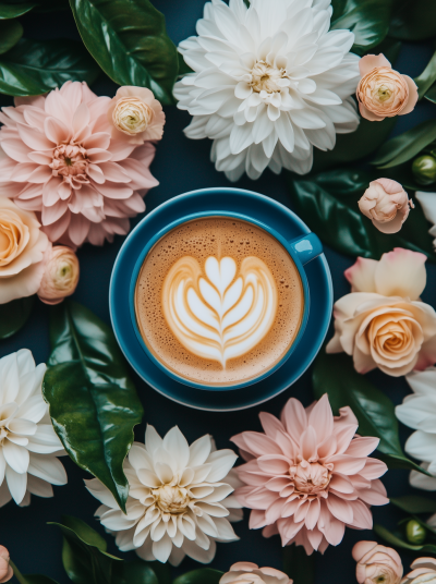 Cappuccino in Bloom