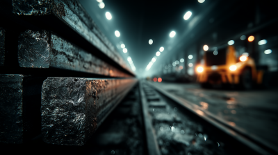 Dramatic Industrial Scene