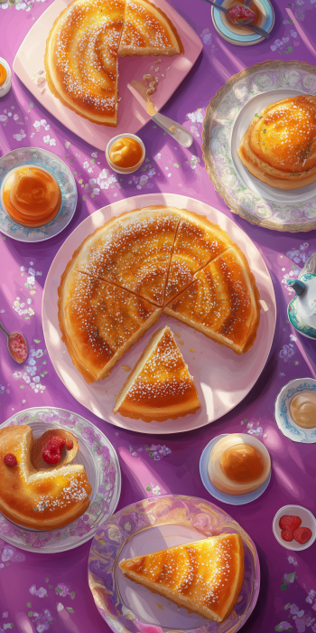 Honey on a Side Plate