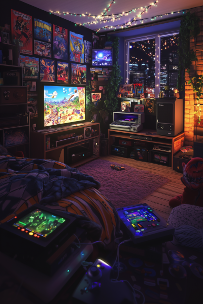90’s Nostalgia Bedroom