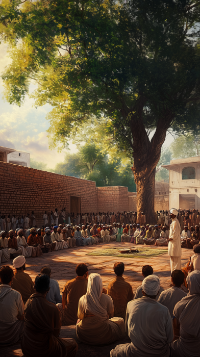 Gathering at Jallianwala Bagh