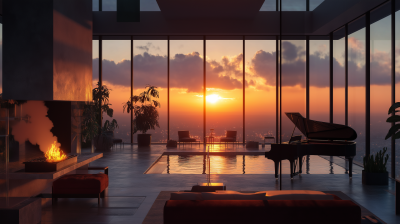 Cozy Apartment at Sunset