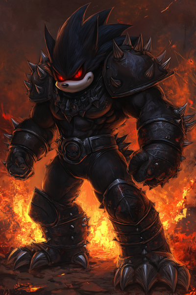 Shadow in Hellish Armor