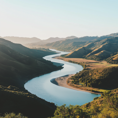 Winding River View