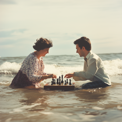 Chess on the Beach
