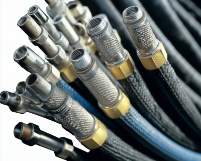 Hydraulic Hoses Display