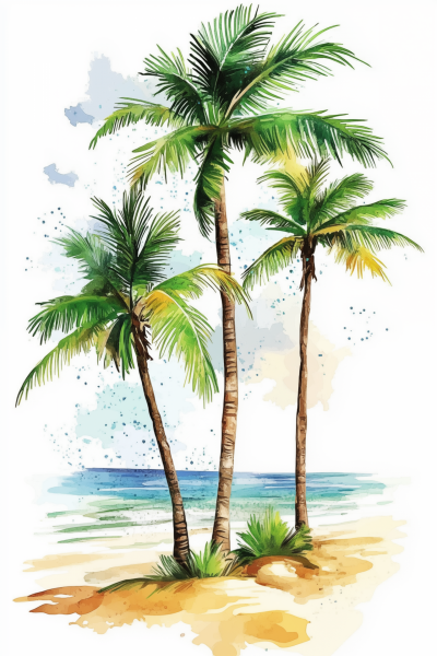 Tropical Palm Trees