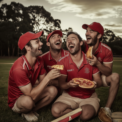 Celebrating Victory