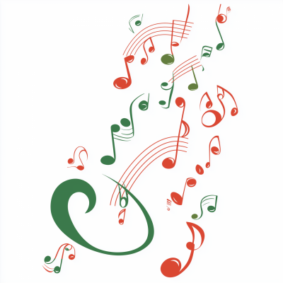 Floating Musical Notes