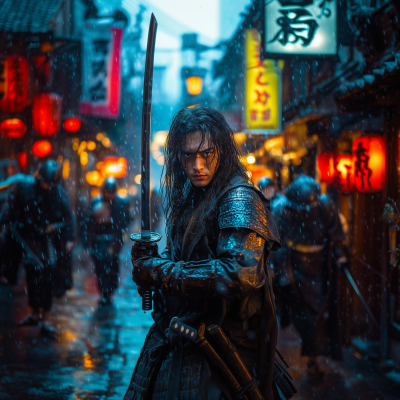 Warrior at Night
