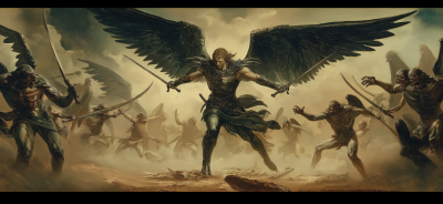 Archangel in Battle