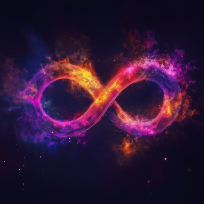 Colorful Infinity Symbol