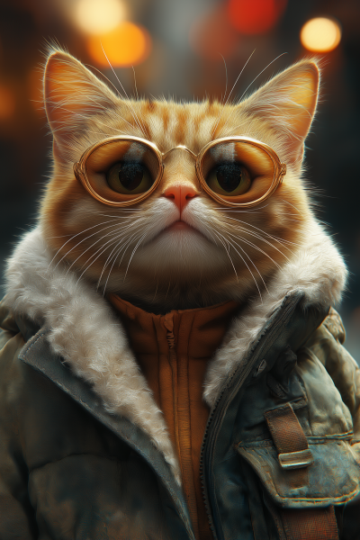 Hip Hop Happy Cat