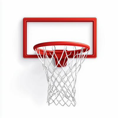 Basketball Hoop Illustration