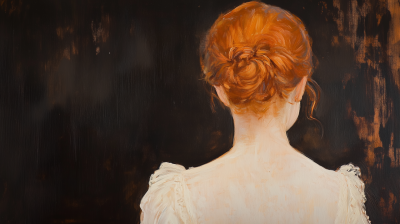 Edwardian Woman Painting